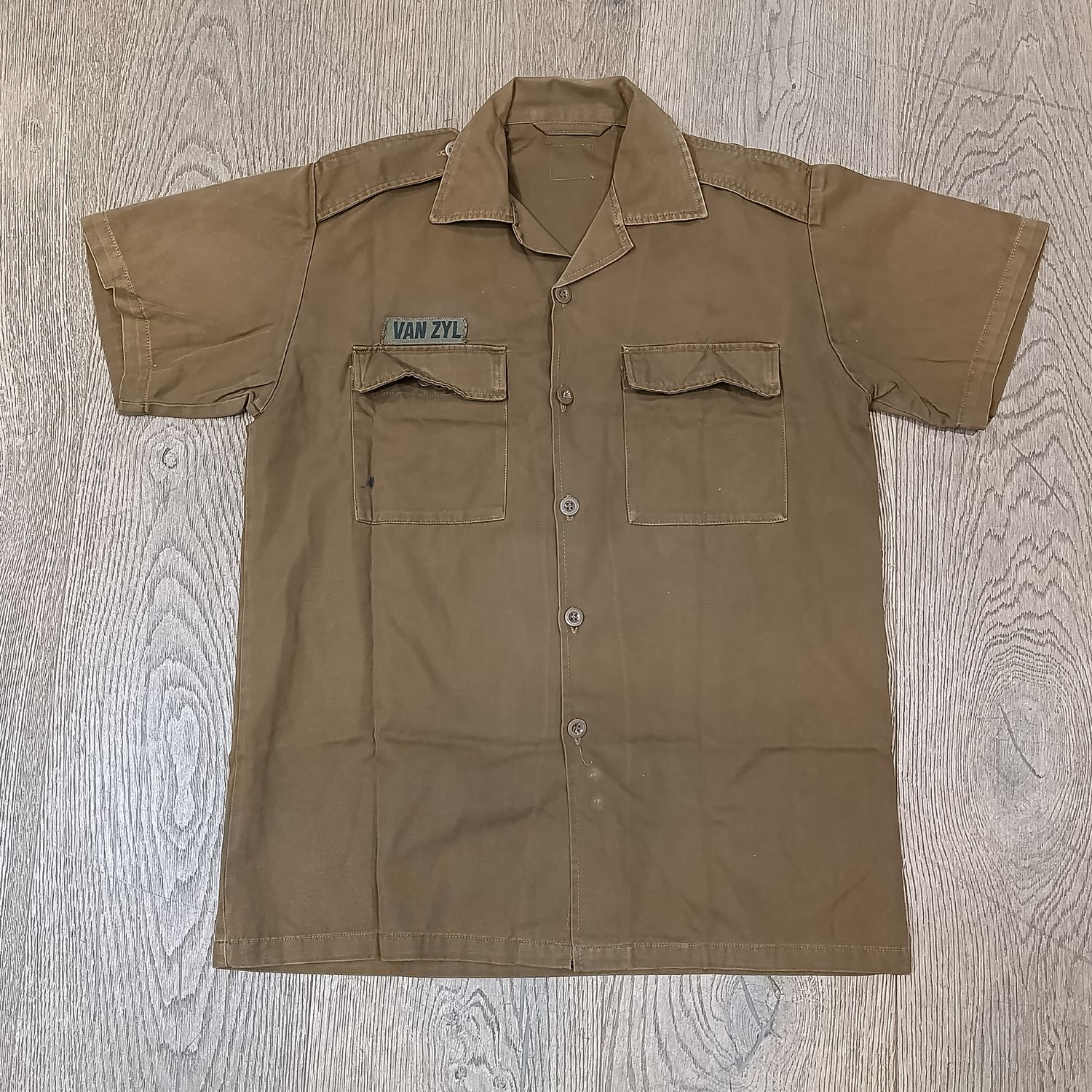 SADF Nutria short sleeve shirt - size Large