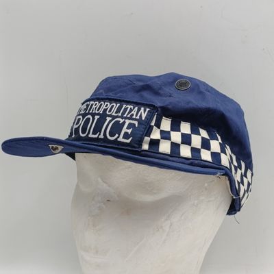 Metropolitan Police officer's peak cap