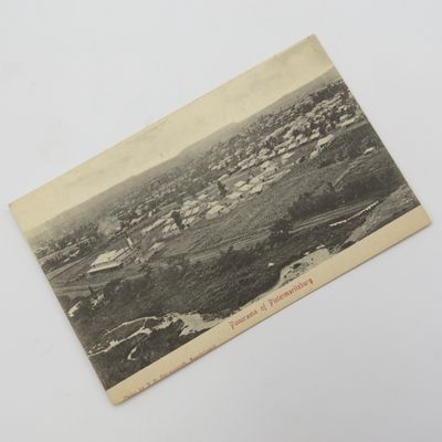 Antique postcard - Panorama of Pietermaritzburg