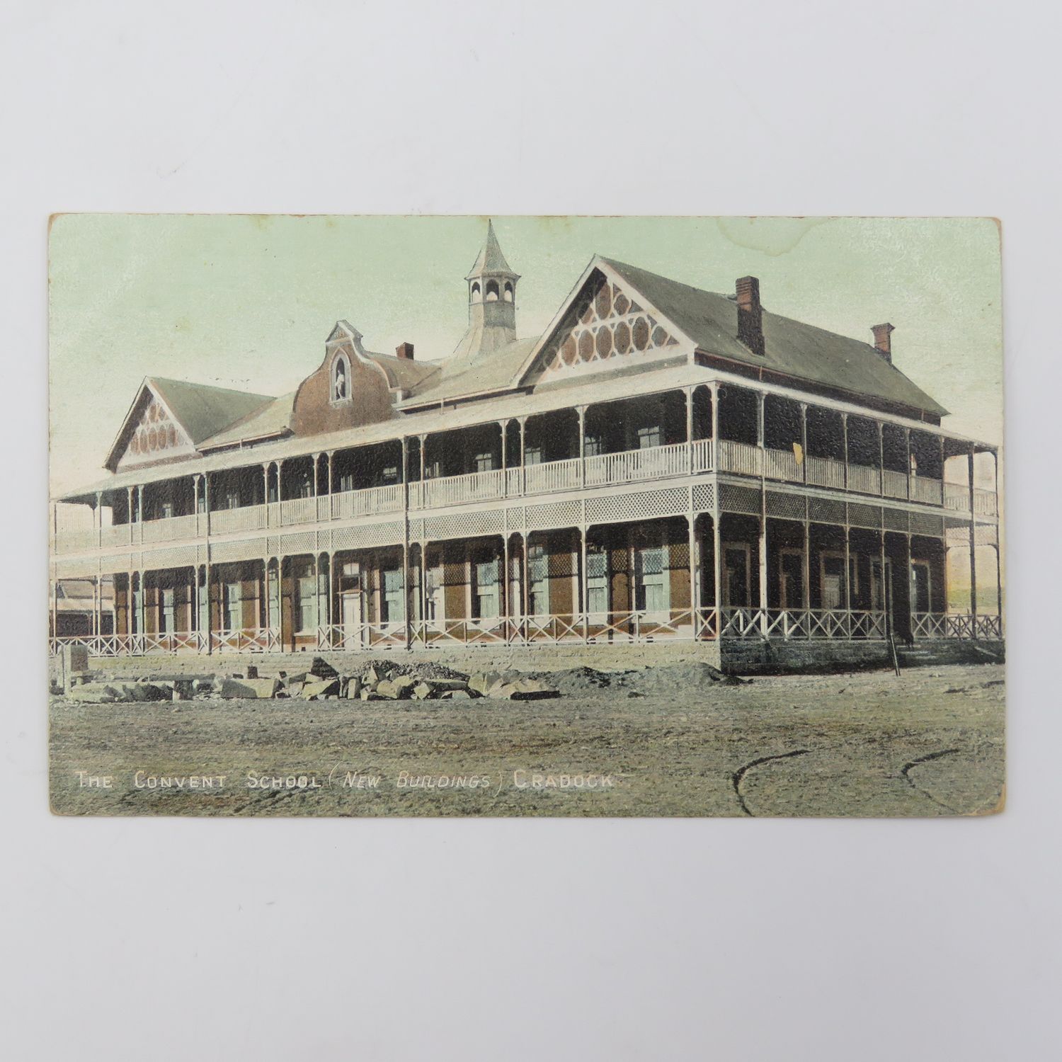 Antique postcard of the convent School in Cradock