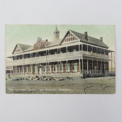 Antique postcard of the convent School in Cradock