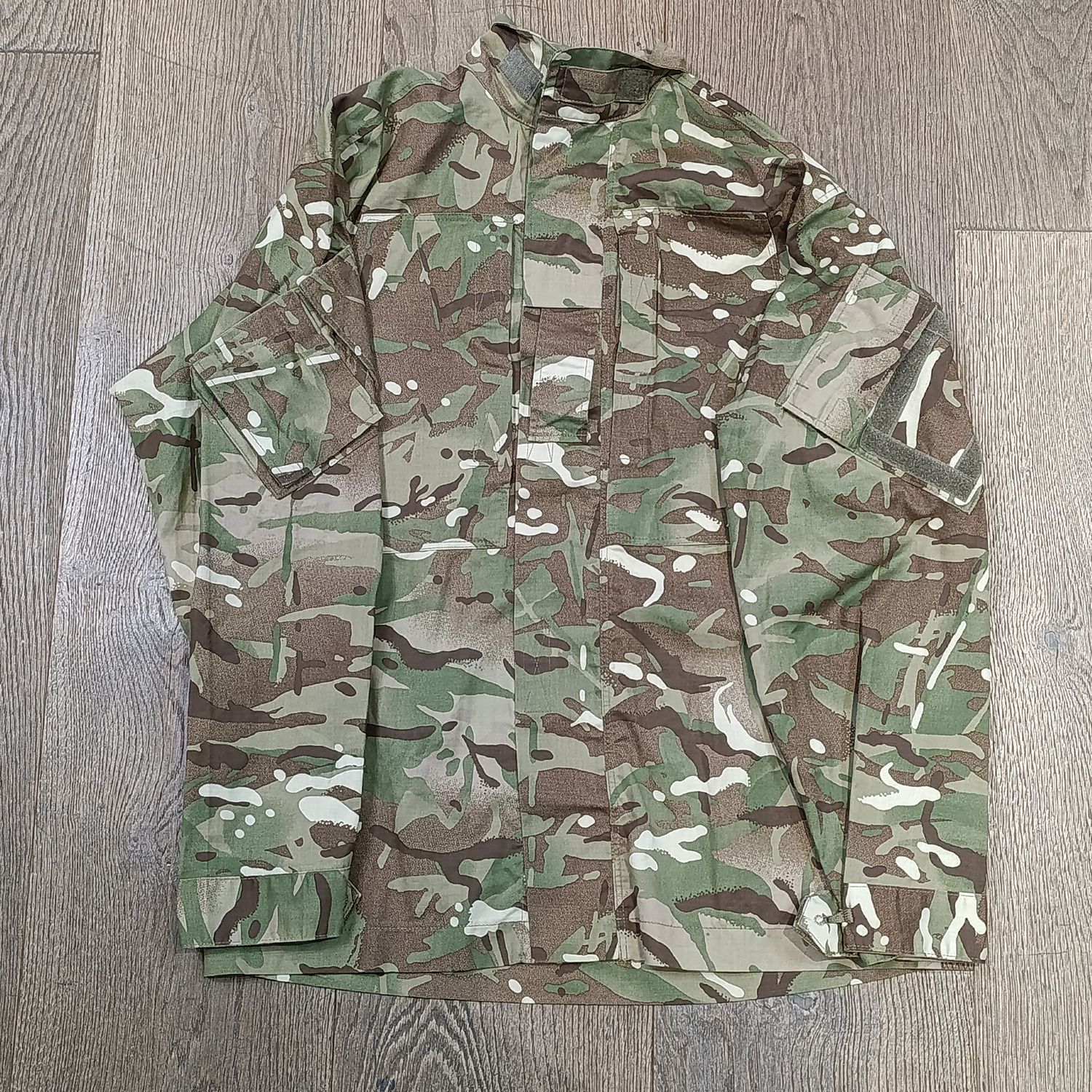 British Military Multi-Terrain Pattern camo long sleeve shirt