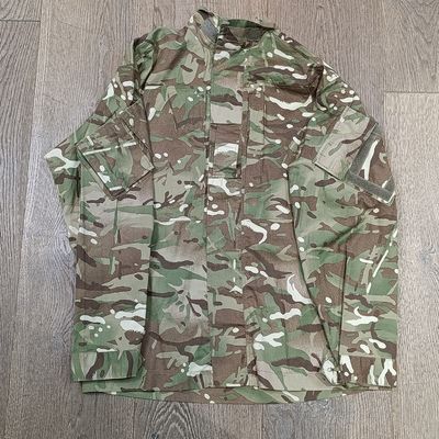 British Military Multi-Terrain Pattern camo long sleeve shirt