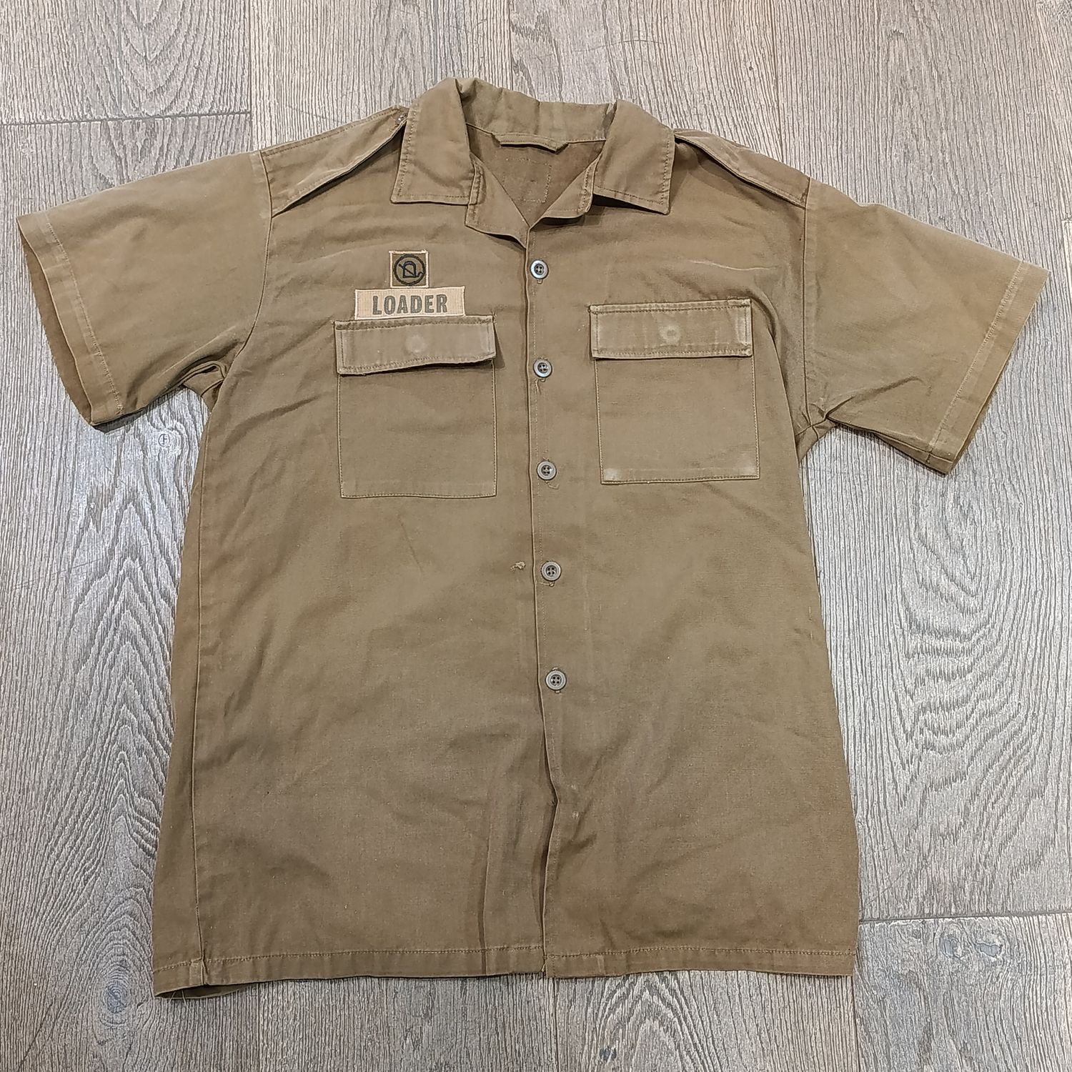 SADF Equestrian Nutria short sleeve shirt - size Medium
