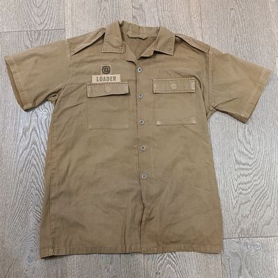 SADF Equestrian Nutria short sleeve shirt - size Medium