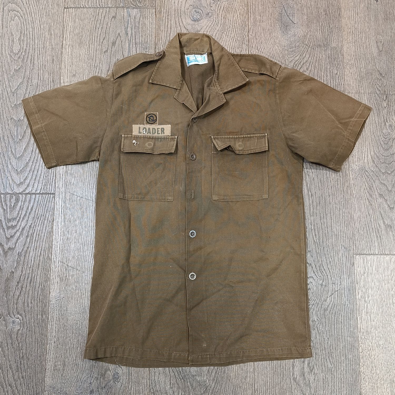 SADF Equestrian Nutria short sleeve shirt - size Medium