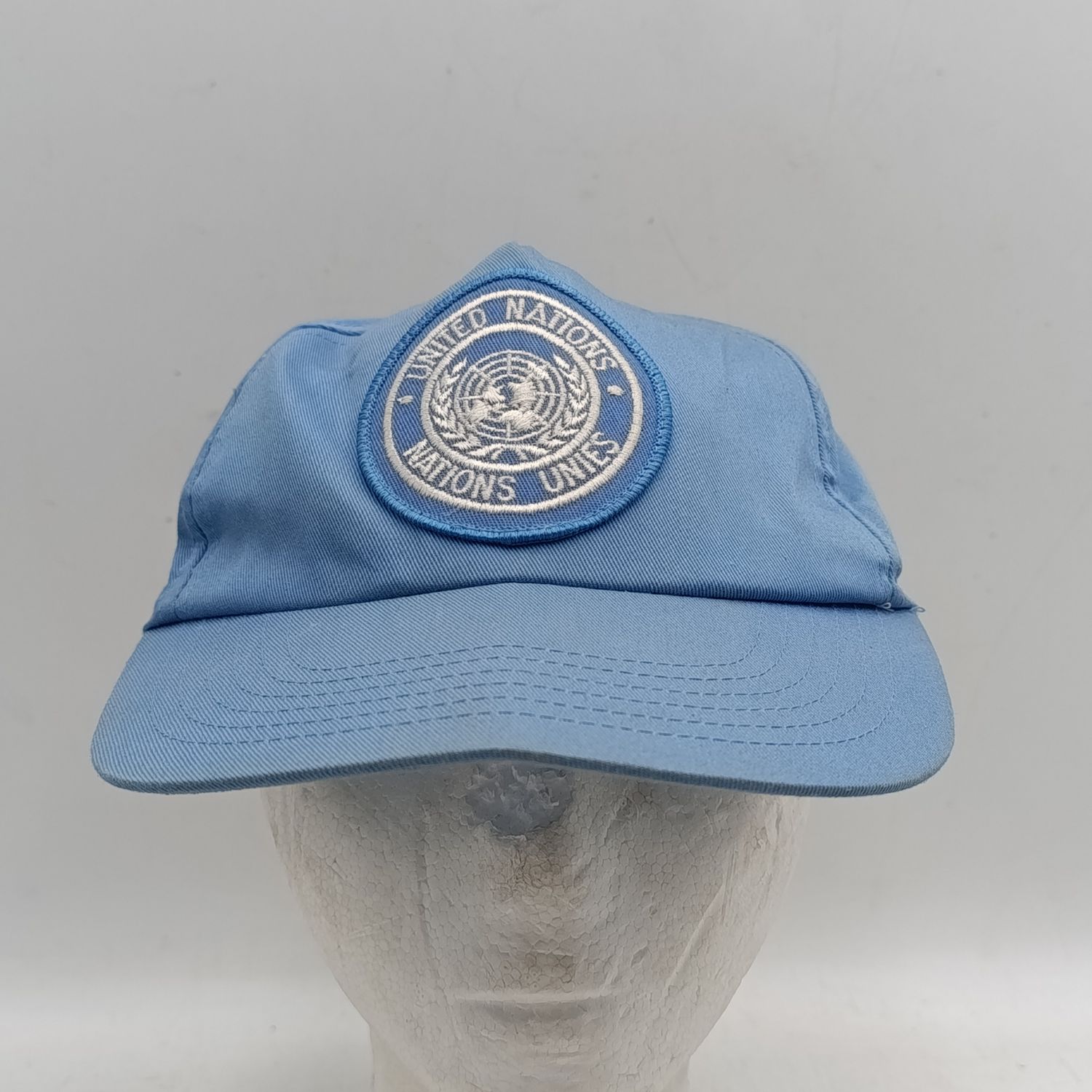 United Nations blue sports peak cap