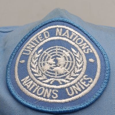 United Nations blue sports peak cap