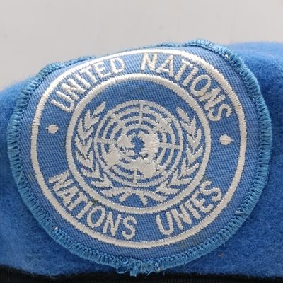 United nations blue beret - size 57