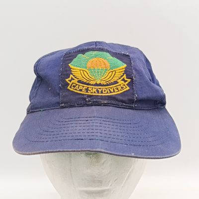 Vintage Cape Skydivers club sports peak cap