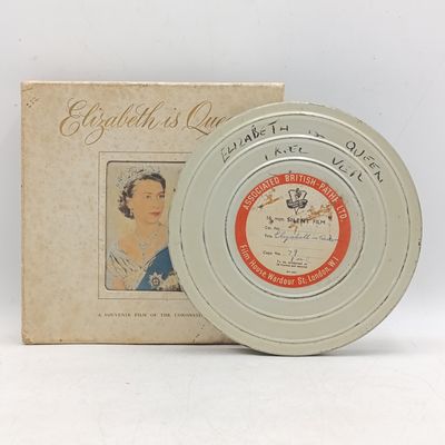 Original 16 mm film of the 1953 Coronation of Elizabeth 2