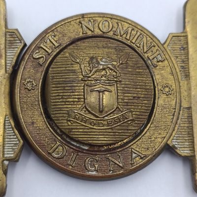 Rhodesian Army belt buckle