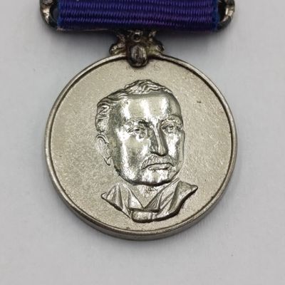 Rhodesian military Service medal miniature - livingstone mint issue