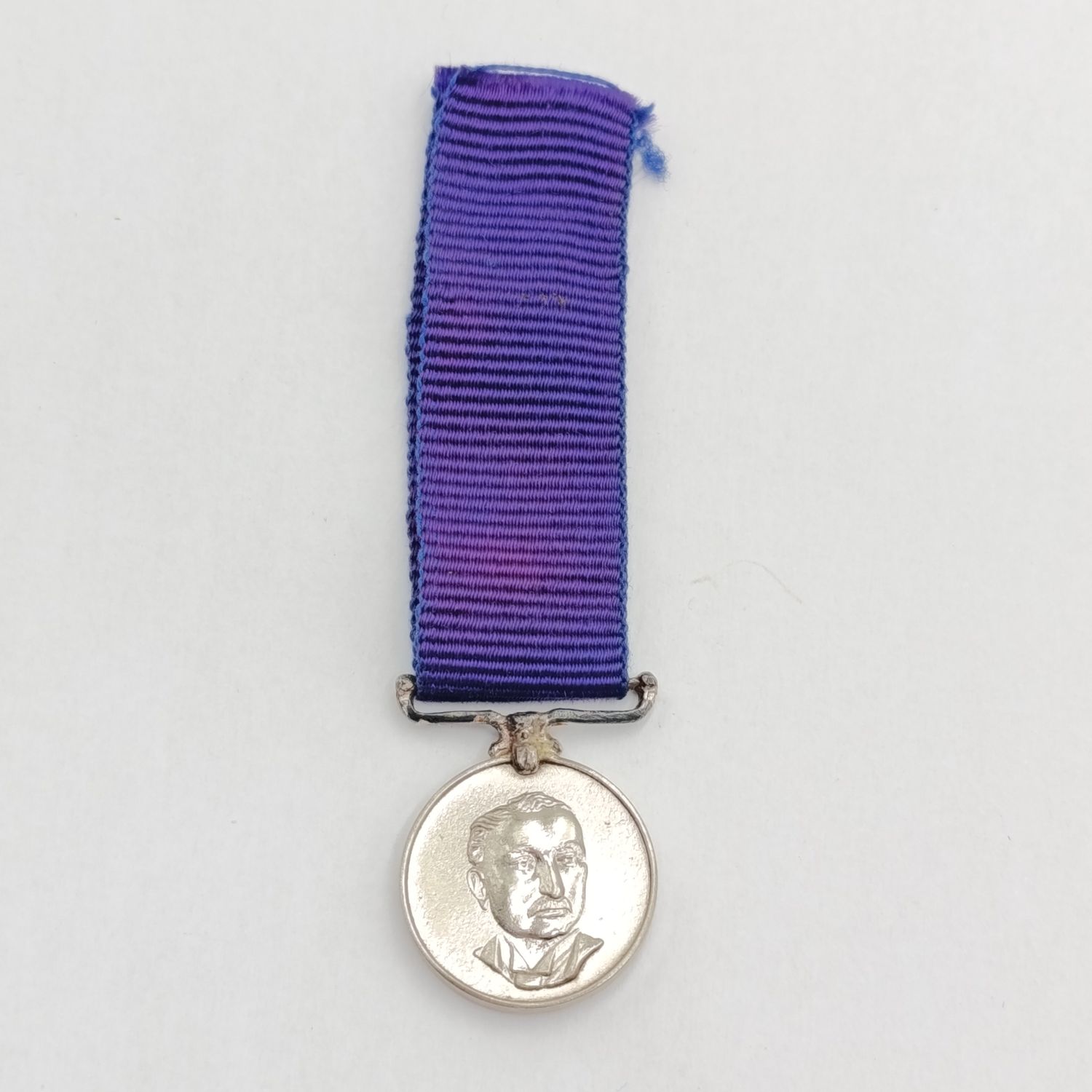 Rhodesian military Service medal miniature - livingstone mint issue