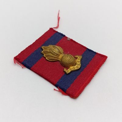 Lot of 3 Rhodesian badges on material backing - possibly from Reuteler set