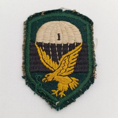 SADF 1 Parachute battalion cloth flash and shoulder title