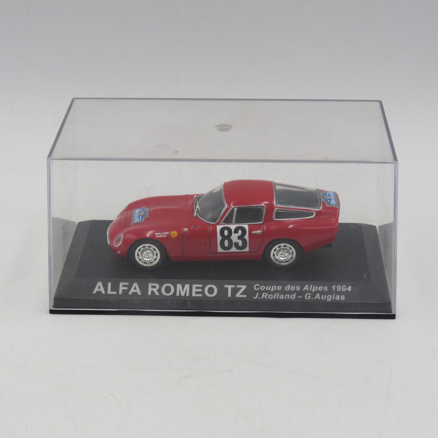 Alfa Romeo TZ 1964 die-cast rally model car - scale 1/43