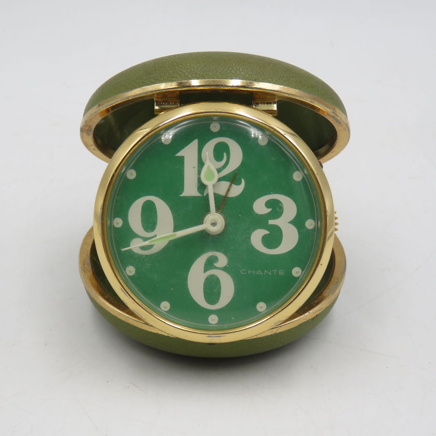 Vintage Chante mechanical bedside alarm clock - not working
