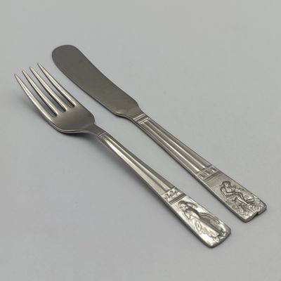 Child's vintage knife &amp; fork set