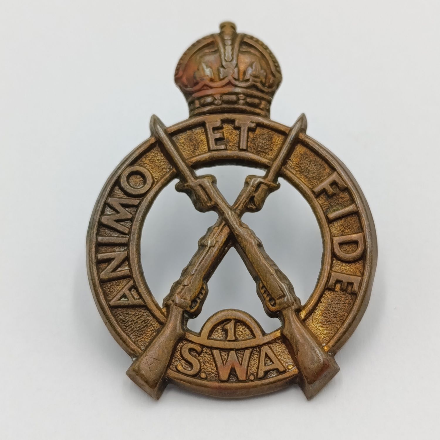WW2 South West Africa Infantry cap badge