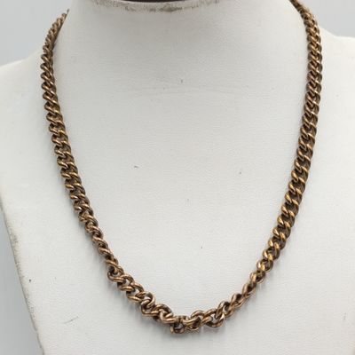 Gold Plated pocket watch chain