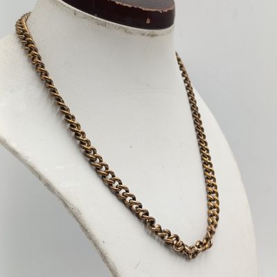 Gold Plated pocket watch chain