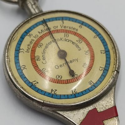 Vintage Map distance wheel  calculator - rarely seen