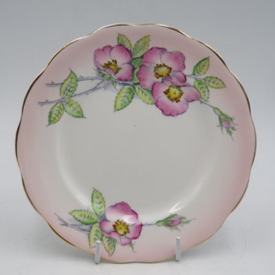 Royal Albert Wild Rose porcelain trio