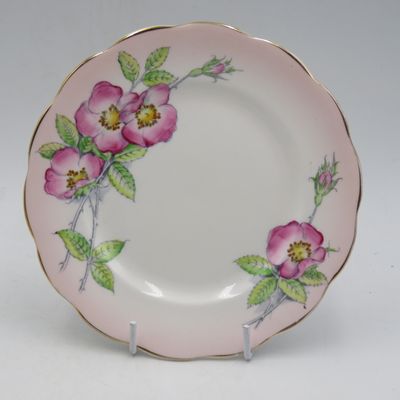Royal Albert Wild Rose porcelain trio