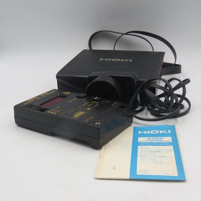 Vintage Hioki 3422 Digital Lux Hi Tester Illuminometer - Turns on but don't give a reading