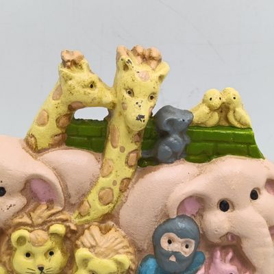 Vintage Cast Iron Animal on Noah's Ark door stopper
