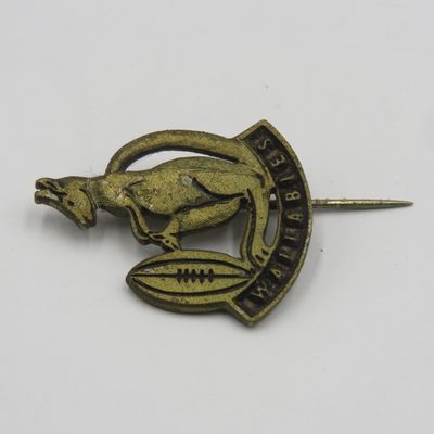 Vintage Australia Wallabies Rugby stick pin