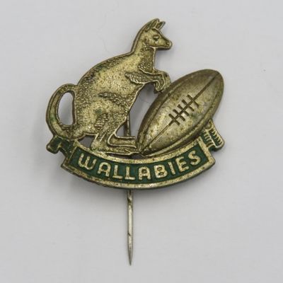 Vintage Australia Wallabies Rugby stick pin