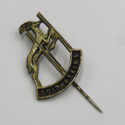 Vintage Suid-Afrika Springboks rugby stick pin