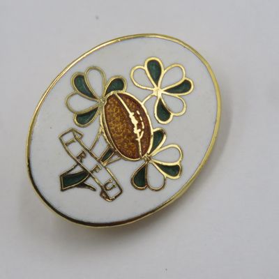 Ireland National rugby union pin badge