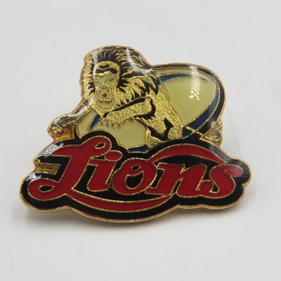 Rugby Vintage Lions pin issued to players and team referees