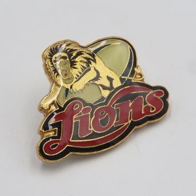 Rugby Vintage Lions pin issued to players and team referees