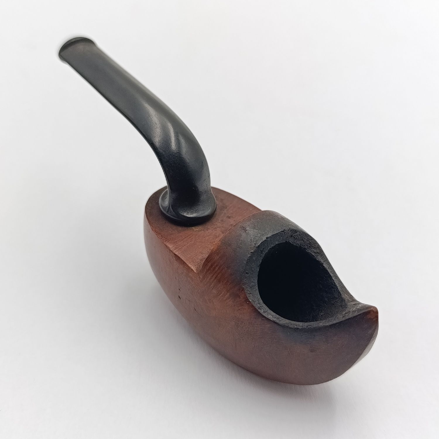Vintage wooden clog shaped smoking pipe