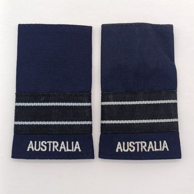 Pair of Australian Air Force Flight Lieutenant rank epaulettes