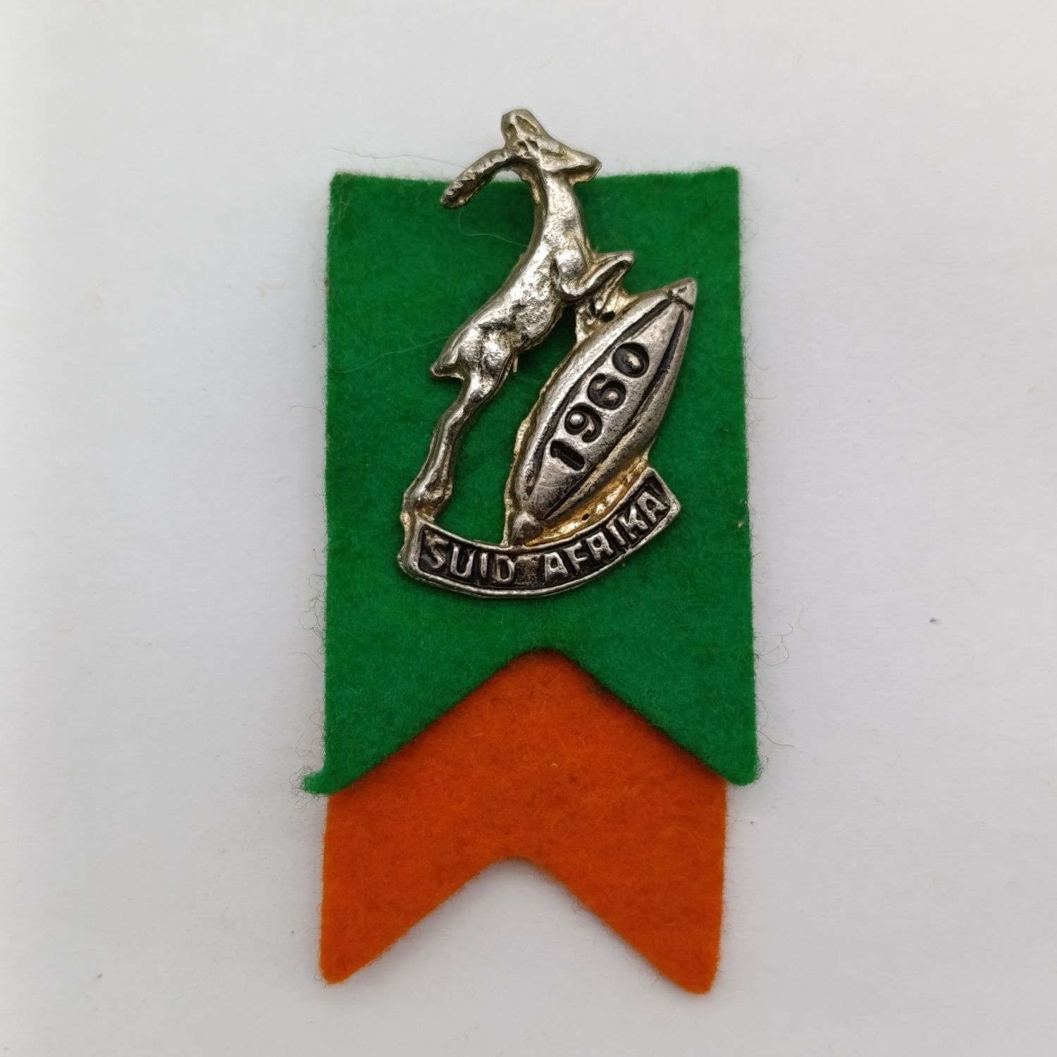 Vintage 1960 SA Rugby Springboks stick pin