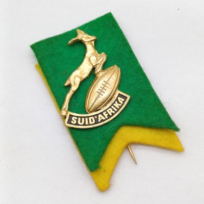 Vintage SA Rugby Springboks stick pin