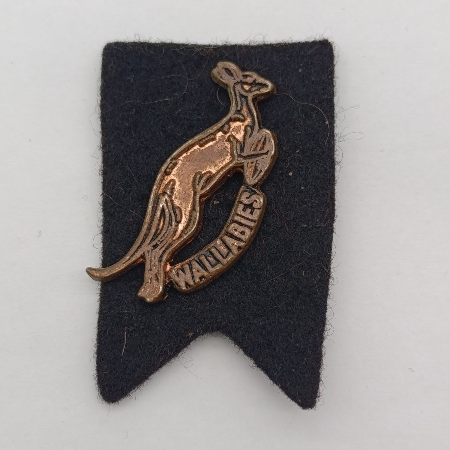 Vintage Australia Wallabies Rugby stick pin