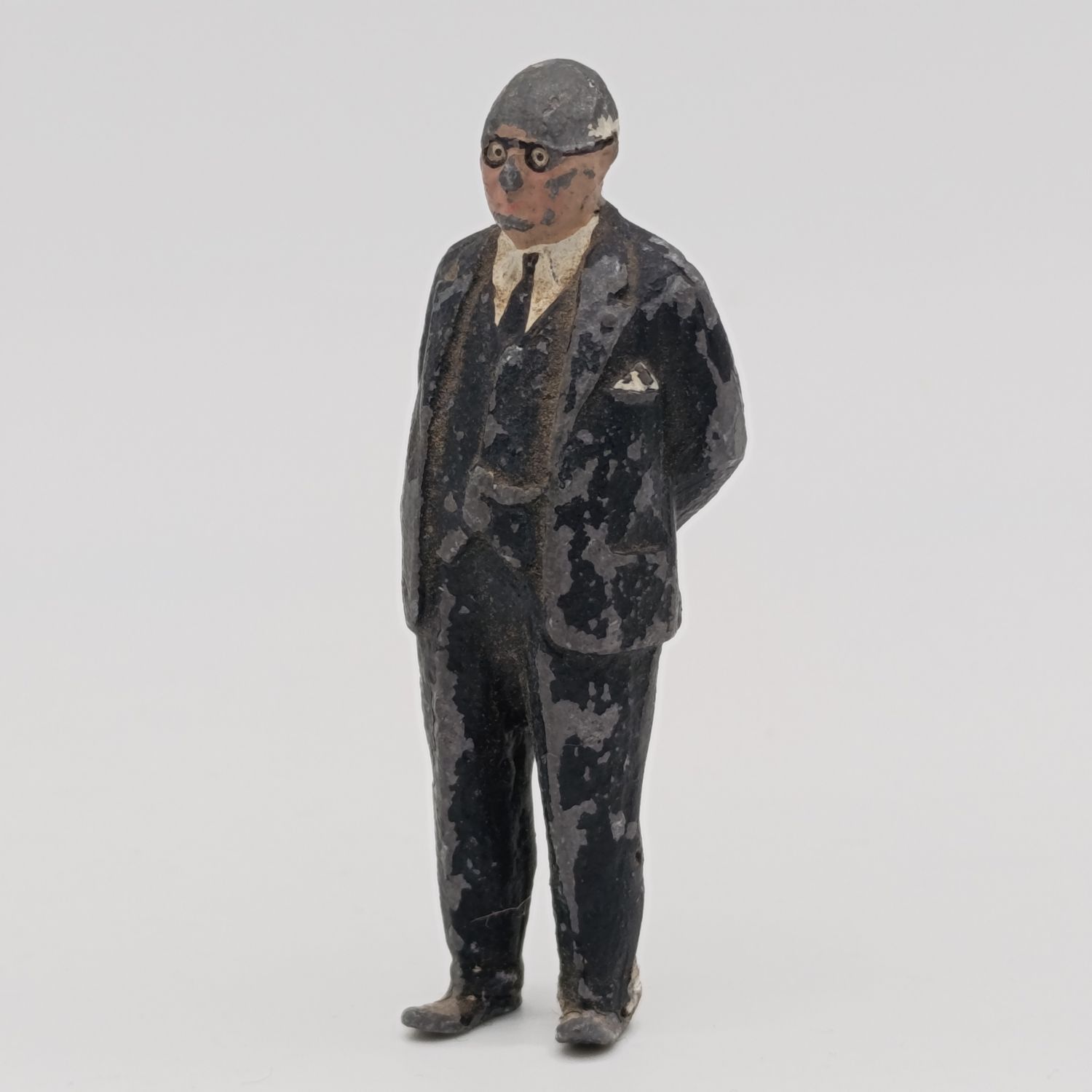 Winston Churchill miniature lead soldier figurine