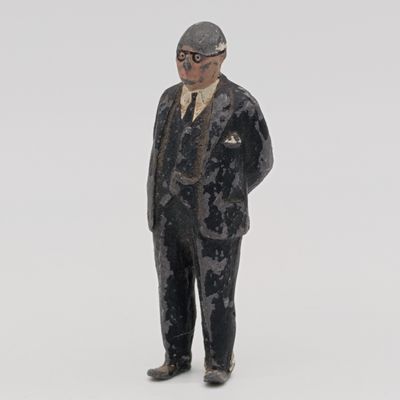 Winston Churchill miniature lead soldier figurine