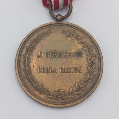Italian Venerable Archconfraternity of mercy commemorative medal