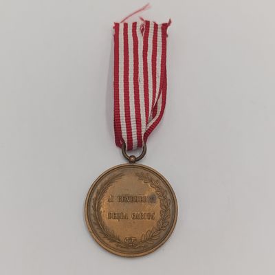 Italian Venerable Archconfraternity of mercy commemorative medal