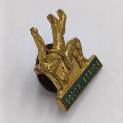 South Africa wrestling players badge