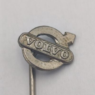 Volvo long pin badge