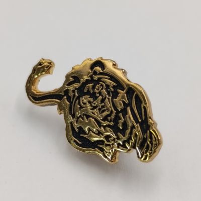 Lions pin badge issued to players and team