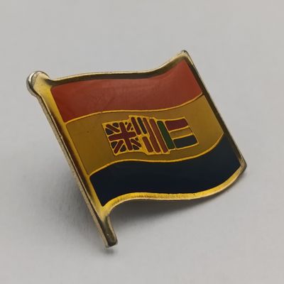 Old SA Flag pin badge